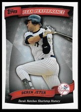 2010 Topps #PP-59 Derek Jeter Peak Performance