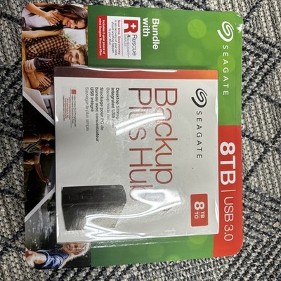 Seagate Backup Plus Hub USB 3.0 Desktop External Hard Drive 8TB