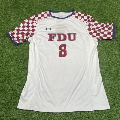 fairleigh dickinson knights soccer jersey Mens Large Under Armour Team Issue #8