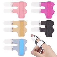 Sopito Finger Splint for Index, Middle, Ring Fingers Straightening, 5 Pack