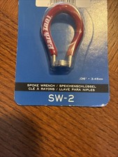 Park Tool SW-2 Spoke Wrench 0.136 3.45mm Red Bicycle Repair Tool