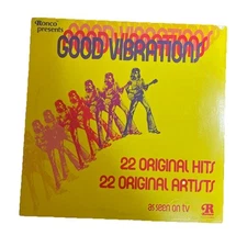 Ronco Presents Good Vibrations “As seen on TV” Vinyl LP 33 RPM, W/Sly&The Family