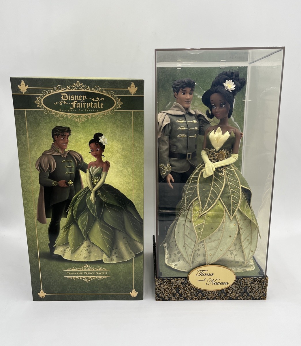 Disney Store Fairytale Designer Collection Tiana and Naveen