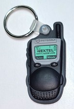 Vintage Motorola I1000 Plus Nextel Novelty Keychain Retro 90s Tech