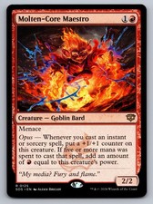 Molten-Core Maestro 125 Rare Secrets of Strixhaven MTG NM