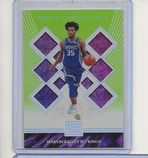 2018-19 Panini Status Rookie Credentials Green #16 Marvin Bagley III RC