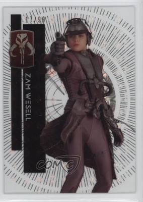 2015 Topps Star Wars High Tek Form 2 Tidal Diffractor 17/99 Zam Wesell #86 1j8