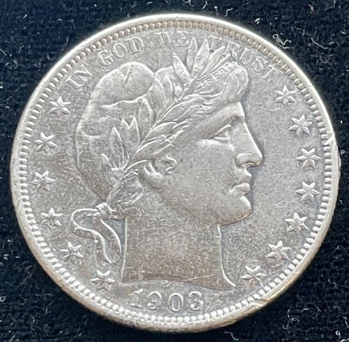1903 P Barber Half Dollar Beautiful High Grade Tough Find