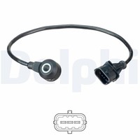 Delphi Klopfsensor AS10180 FüR Signum Tigra YS3F Corsa Meriva Astra Opel CC Saab