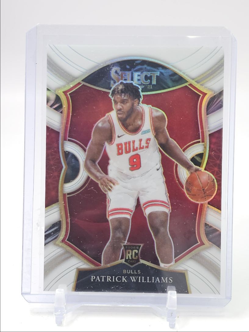 PATRICK WILLIAMS 2020-21 SELECT CONCOURSE ROOKIE WHITE PRIZM RC /149 Q4125