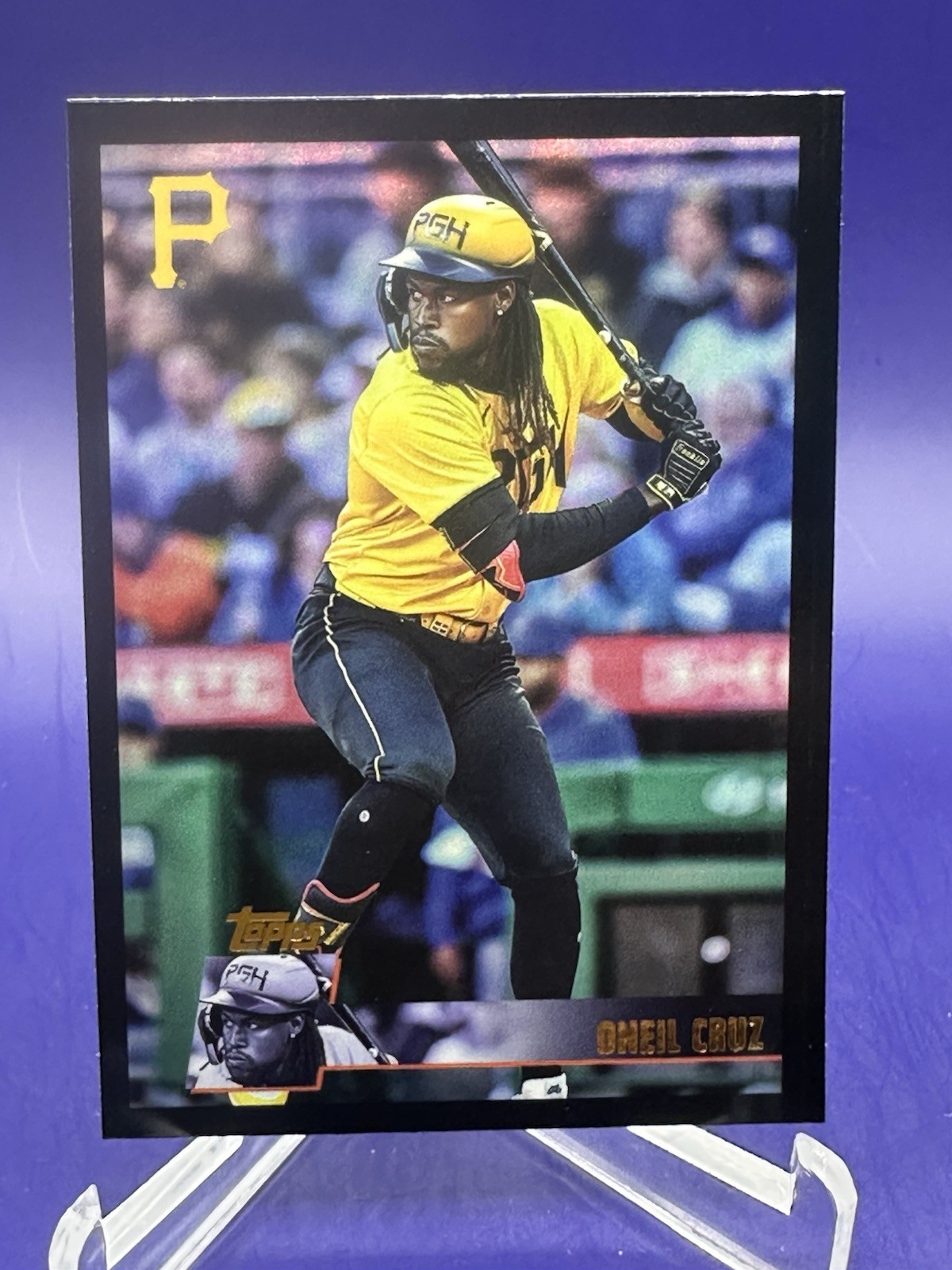 ONEIL CRUZ 2025 Topps Archives BLACK FOIL #149