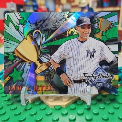 2022 Topps Stadium Club Derek Jeter #RL-1 Trophy Hunters Green Refractor /99 21