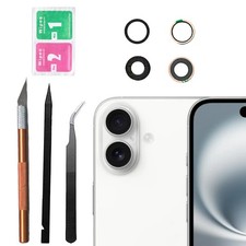 Back Camera Glass Lens Replacement for iPhone 16 Rear 16