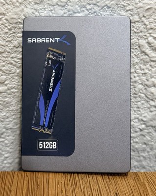 Sabrent Rocket 512GB M.2 2280 PCIe 3.0 NVMe TLC SSD SB-ROCKET-512 Very Good