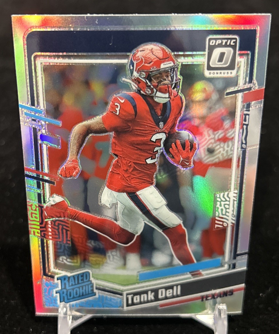 2023 Panini Donruss Optic - Rated Rookie Tank Dell #245 Holo Prizm (RC)