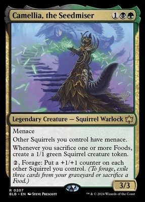 MTG CAMELLIA, THE SEEDMISER EXC - CAMELIA, LA MAGNATE DEI SAMEN 207 - BLB PP
