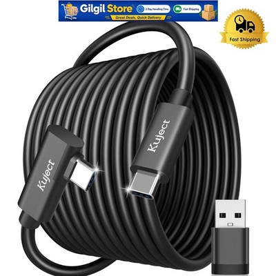 16FT High Speed Link Cable for Quest 3S, 3, 2, Pico 4 - Ultimate VR Experience