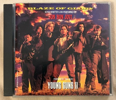 Jon Bon Jovi Blaze of Glory CD Signed Songs From Young Guns II Autographed