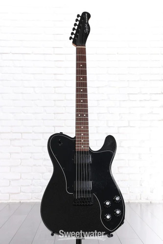 Squier Affinity Series Telecaster Deluxe Electric Guitar - Metallic Black,