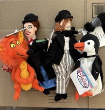Disney Store Mini Bean Bags Mary Poppins, Bert, Penguin, Fox.