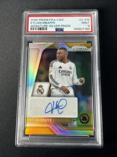 Kylian Mbapp 2025 Panini Prizm Kylian Mbapp Silver