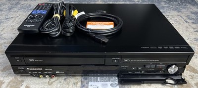 Panasonic DMR-EZ48V DVD VCR Combo Recorder HDMI Remote Cables