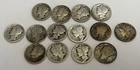 [Lot of 14) Mercury Dimes 1916-1945 Silver COINS!