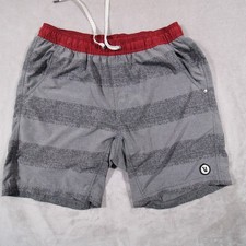 Vuori kore shorts 8" lined M Men striped