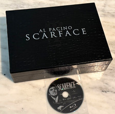 Scarface Deluxe Gift Set Blu-ray  2 DVD Disk Set, Money Clip, Photos  More 
