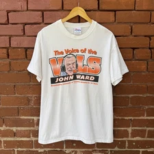 Vintage 2000s The Voice of the Vols John Ward UTK Tennessee Broadcast T-shirt XL