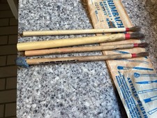 4 New Bamboo Watercolor Paint Brushes Series 50/575 NEW Made In Japan