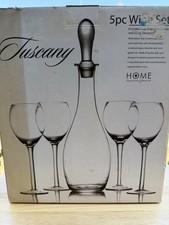Home Essentials and Beyond 5pc Tuscany wine set.