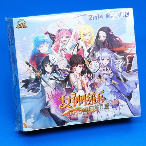 GODDESS STORY JCC TCG Display NS-S2E3 Anime WAIFU Cards 1 Box 30 Packs Sealed!