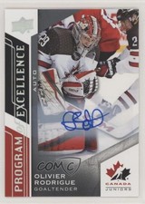 2020 Team Canada Juniors Program of Excellence Autos Olivier Rodrigue Auto 0v7
