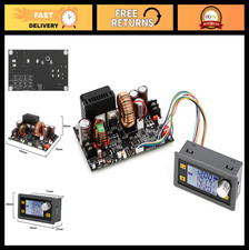 CNC DC Buck Converter 6-70V to 0-60V 20A 1200W Adjustable Power Supply Module