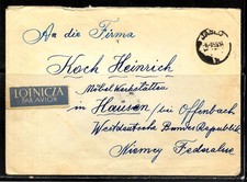N407 - POLOGNE - LETTRE DE JASLO DU 06/07/1959 POUR L'ALLEMAGNE