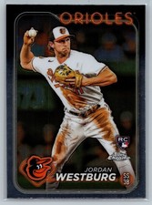 2024 Topps Chrome Jordan Westburg #277 (RC) Baltimore Orioles Rookie Card MLB