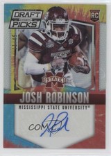 2015 Panini Prizm Collegiate Draft Picks Tie-Dye 11/49 Josh Robinson Auto 0d4