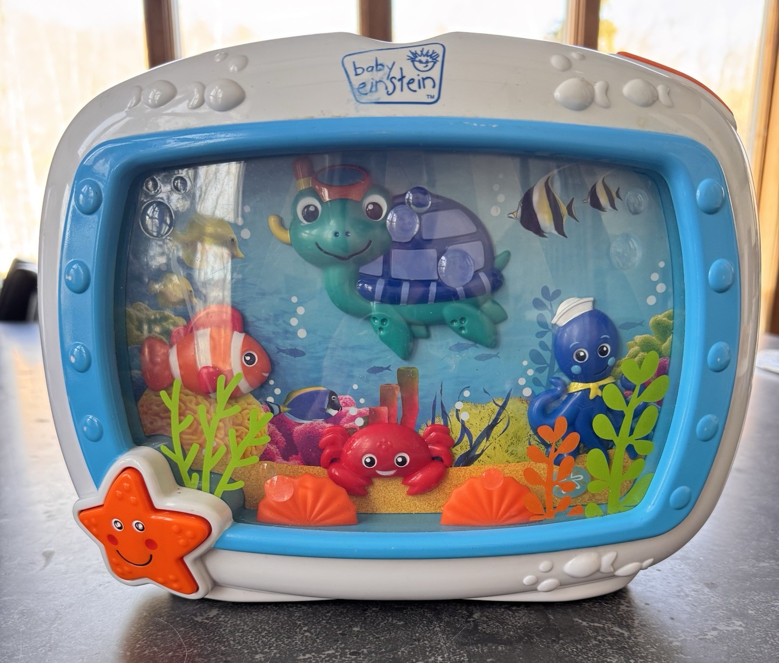 Baby Einstein Sea Dreams Soother Crib Toy &ndash; Lights & Music &ndash; Untested