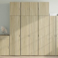 Hochwertiges Highboard Sonoma-Eiche 80X42,5X249 Cm Holzwerkstoff