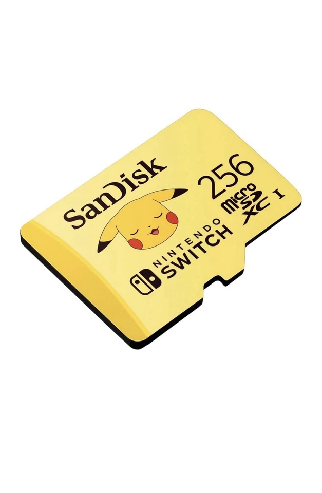 SanDisk Pokémon Pikachu 256GB microSDXC Flash Card for Nintendo Switch - Image 3 of 3