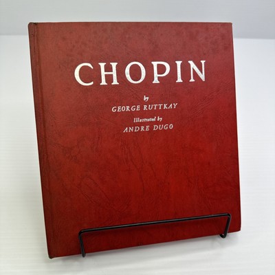 Chopin Life Told in Anecdotal Form 1945 Vintage Childrens Book Frederic Chopin
