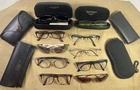 Lot Of 10 Luxury Glasses Sunglasses Oakley Coach Ray-ban Tiffany Polo Juicy BCBG