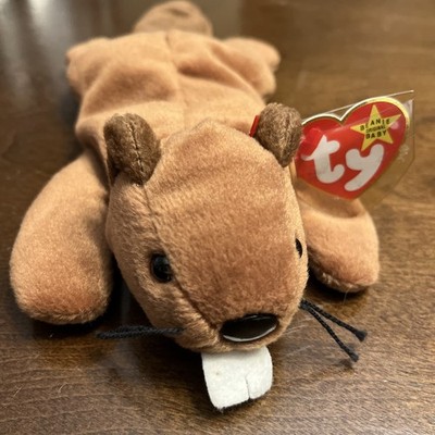 Ty Beanie Babies 3rd /2nd Generation Bucky Beaver