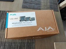 AJA 12G  AM 8  Channel AES Audio, Sync Generator  Audio Embed/Disembed. Converter