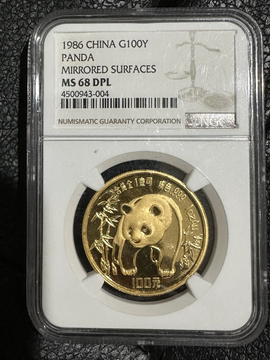 1986 中国熊猫金币| eBay