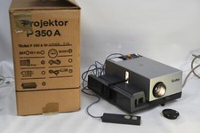 Rollei P350A 35mm Film Slide Projector with Preview Screen  Cord Remote c 