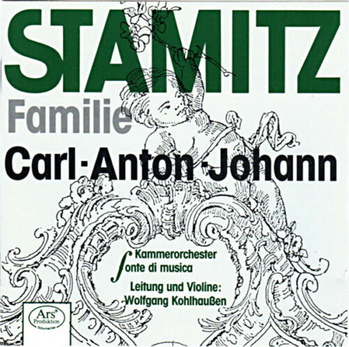 Stamitz Family-Various Works ~ Stamitz; Wolfgang Kohlhaussen; Fonte Di Musica CD