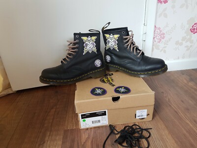 Martens 1460 Nappa 11822002 bovver boots Black, Unisex, grain