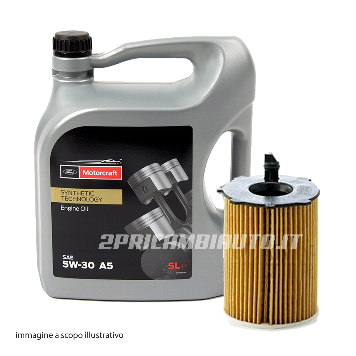 KIT TAGLIANDO FILTRO OLIO+5 LT MOTOR CRAFT A5 5W30 Citroën/C3 Picasso 1.6 HDi